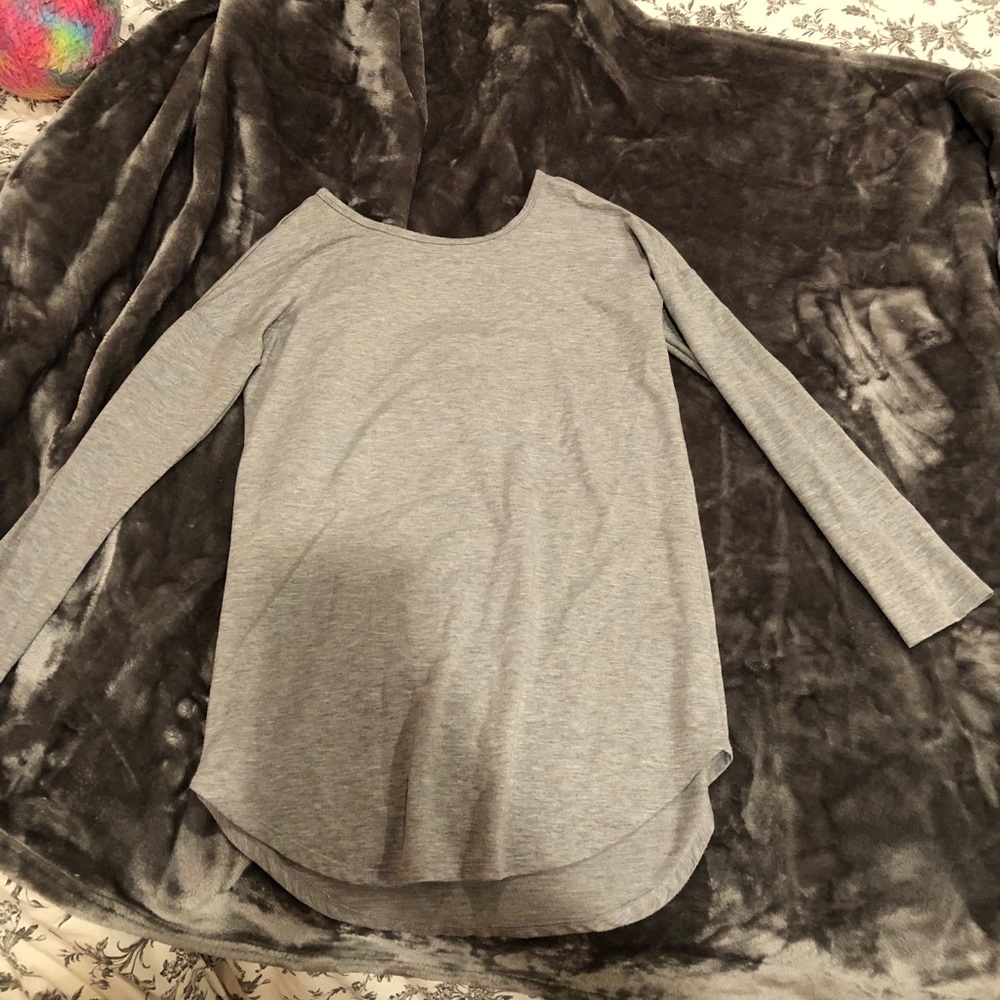 Gray sweater